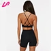 Stylish cross back sports bra for comfortable support. Order now for your next workout.